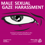 Staring as a form of sexual harassment
