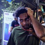 Protestor Attacked by Harasser