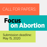Guttmacher Institute is looking for submissions on abortion