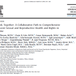 Forward, Together: A Collaborative Path to Comprehensive Adolescent Sexual and Reproductive Health and Rights in Our Time