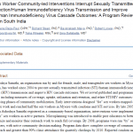 Sex Worker Community-led Interventions Interrupt STI/HIV Transmission and Improve Human Immunodeficiency Virus Cascade Outcomes: A Program Review from South India