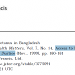 Abortion deaths from tetanus in Bangladesh