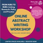 Abstract Writing Workshop for Young Researchers! (Registration closed)