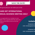 Save-the-Date for Share-Net International 2021 Annual Business Meeting!