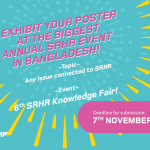 Inviting digital Poster submissions: SRHR Knowledge Fair 2021
