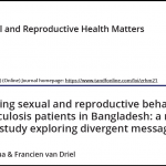 Disciplining sexual and reproductive behaviour of tuberculosis patients in Bangladesh: a mixed method study exploring divergent messages