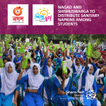 Nagad and Shishuswargo to distribute sanitary napkins among students